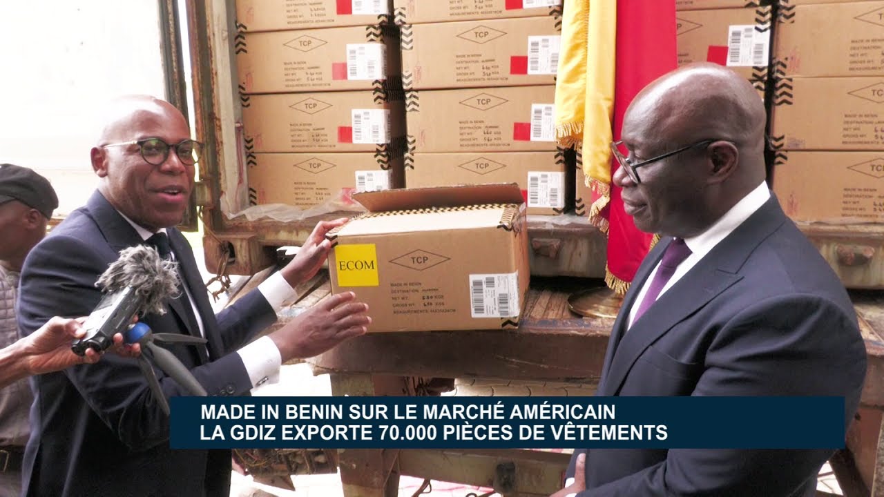 Made in Benin sur le marché américain : La GDIZ exporte 70.000 pièces de vêtements