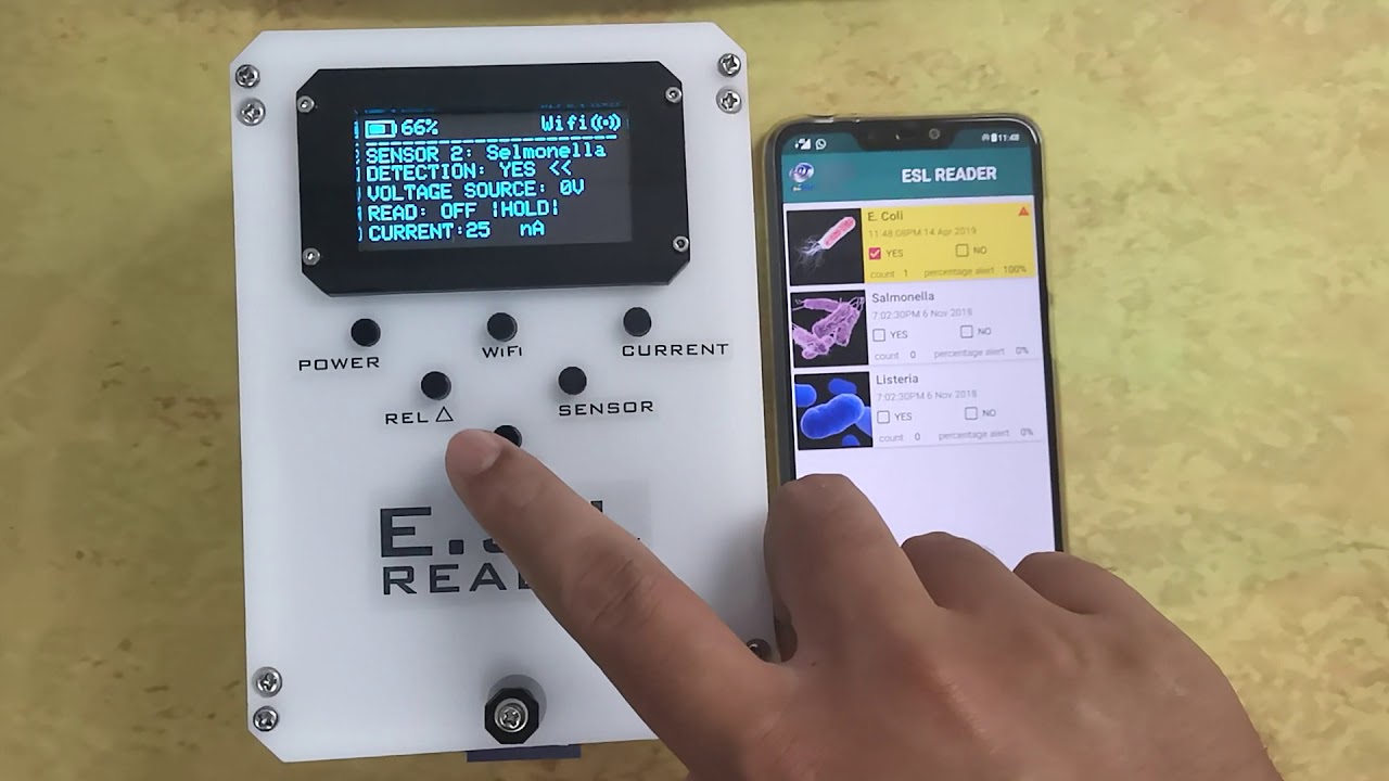 PROJECT DEMONSTRATION (IoT Based Low Noise Electronic Reader for ...