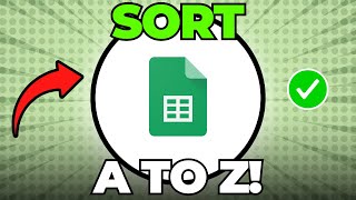 How to Sort A to Z in Google Sheets (Quick & Easy) Google Sheets How To Sort Data Alphabetically Fast Easy