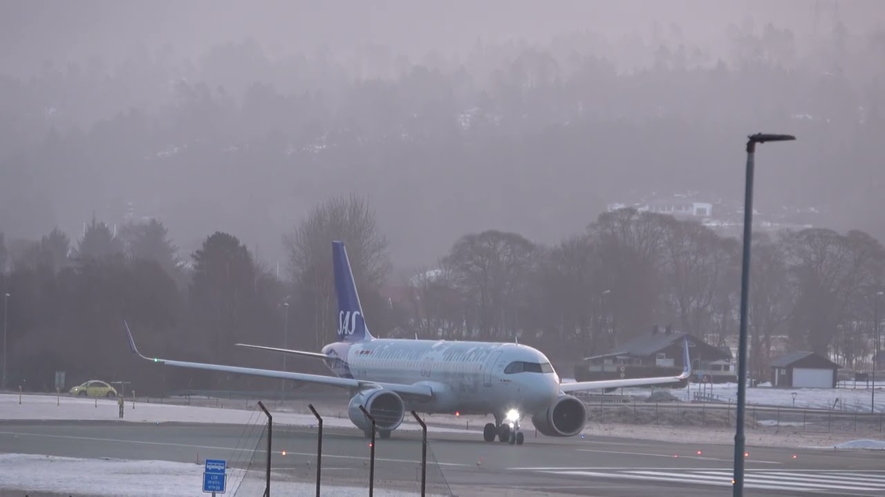 SAS Airbus A320-251N SE-RZB FROM KJEVIK LUFTHAVN TO GRAN GANARIA