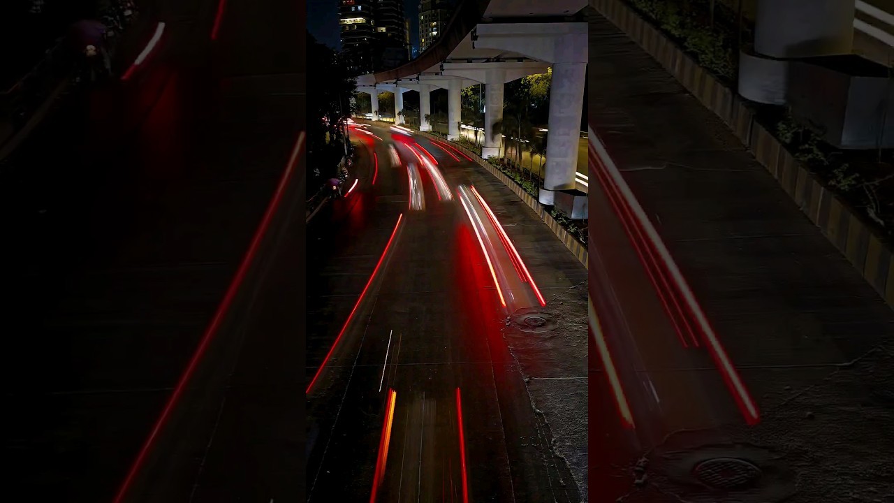 How to take Hyperlapse using Samsung S24 Ultra 🔥| Light Trails Hyperlapse | Galaxy S24 Ultra 