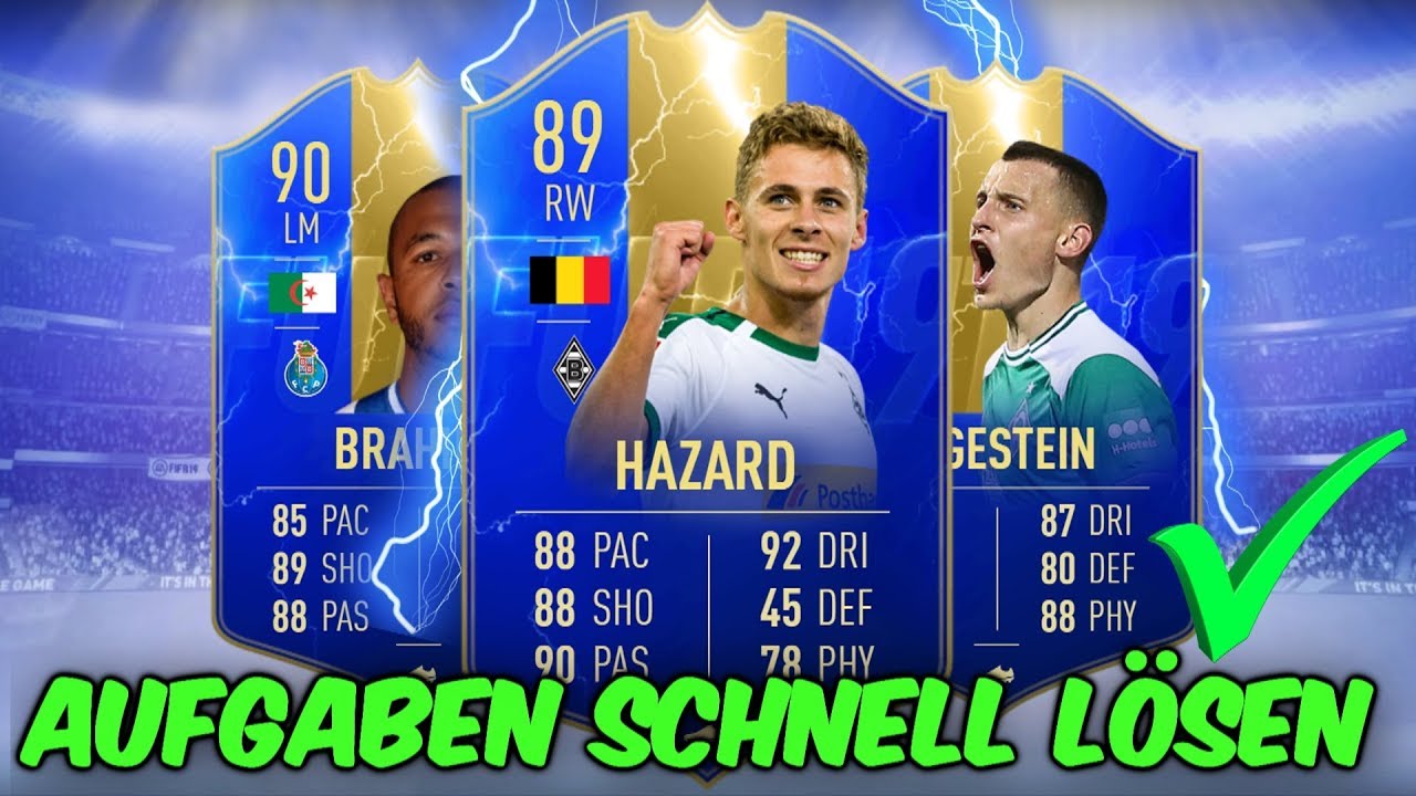 FIFA 19 : SO KÖNNT IHR TOTS HAZARD & TOTS EGGESTEIN SCHNELL LÖSEN !! | FIFA 19 WOCHENAUFGABEN