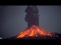 Incredible Krakatoa volcano eruptions at night | anak krakatau 2018