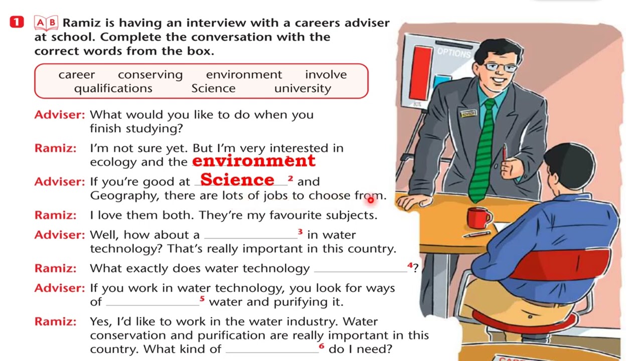 صفحة 31 انكليزي سادس اعدادي