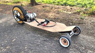 building a DIY 3 wheel electric skateboard