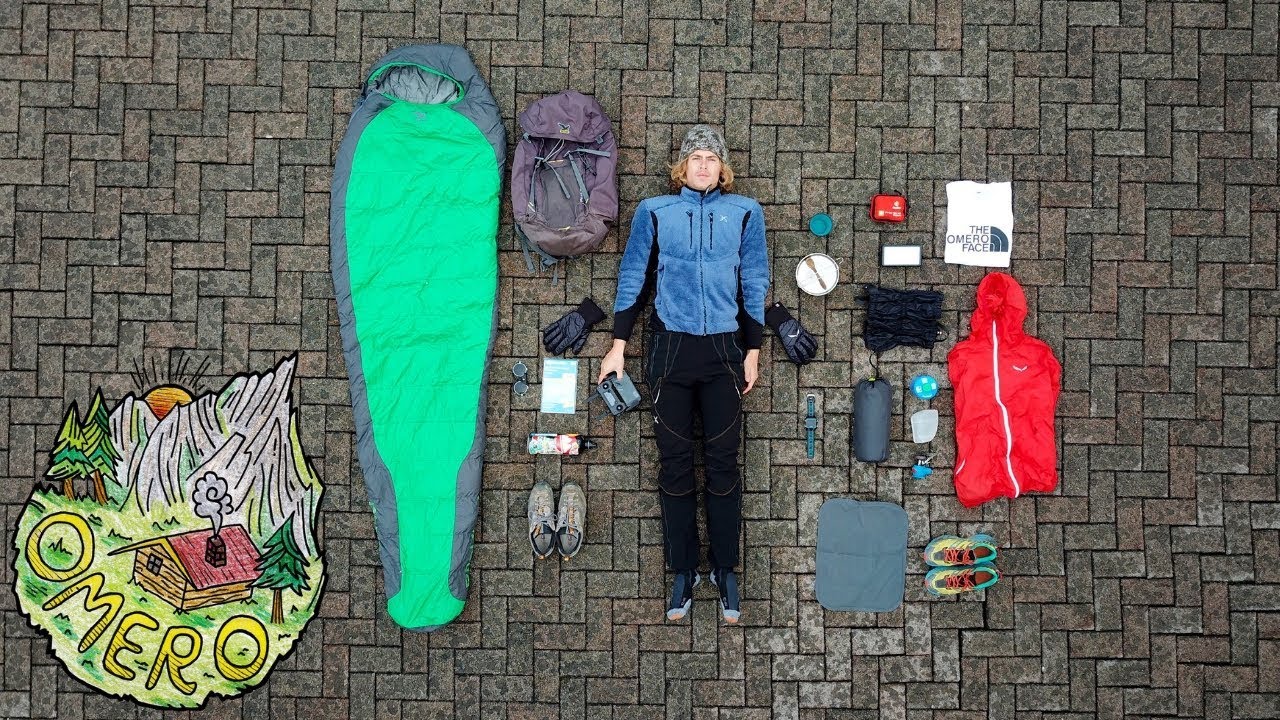 LA MIA ATTREZZATURA PER LA MONTAGNA