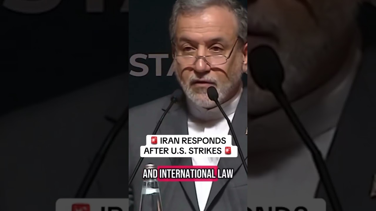 Iran’s Minister of Foreign Affairs,Abbas Araghchi, condemns the U.S.strikes against Iranian nuclear