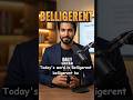 Belligerent | Daily Vocabulary Shorts | Word of the Day | Improve English Fast #vocabulary #vocabs