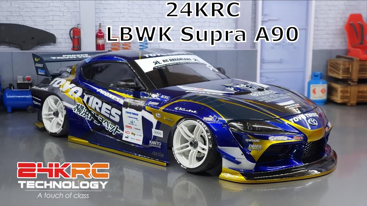 24KRC LBWK Supra A90 - YouTube
