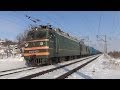 Соединённый грузовой поезд // ВЛ80К-152 и ВЛ80Т-808