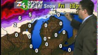 April 2 Morning Forecast- Messy Winter Storm Poised To Arrive Friday
