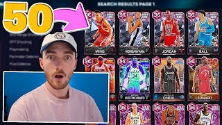 Biggest MyTeam Whale is BACK with 50+ Pink Diamonds...