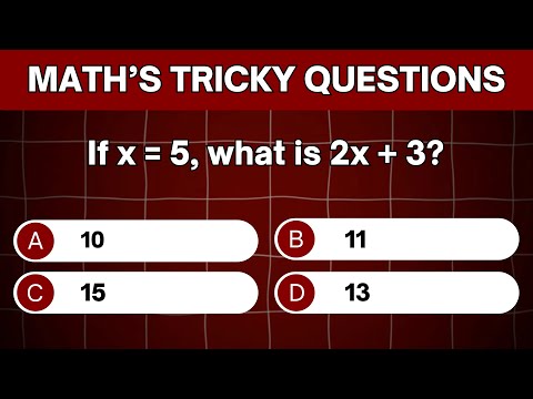 Basic Math Test Quiz - Can You Score 100%?