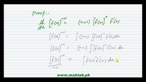 FSc Math Book2, CH 3, LEC 6; Theorems on Anti Derivatives