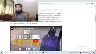 PUBG GOING FREE TO PLAY ON 12 January 2022