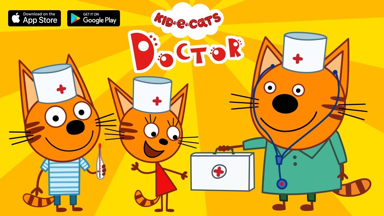 Kid-E-Cats "Doctor" mobile games for kids 2019
