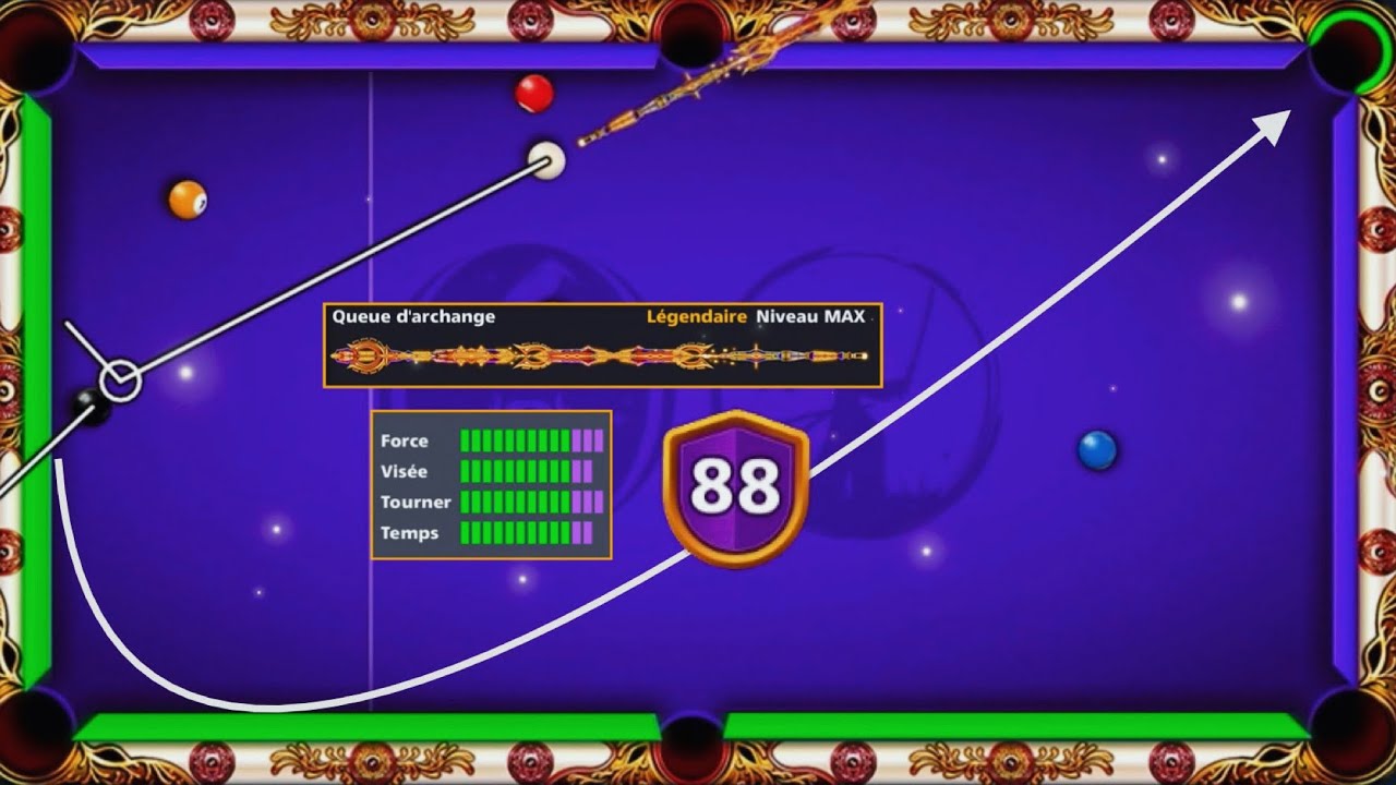 8 Ball Pool - Highlight VENICE Table 150 Millions #5 - Trickshots / Simple gameplay france (rom8bp)