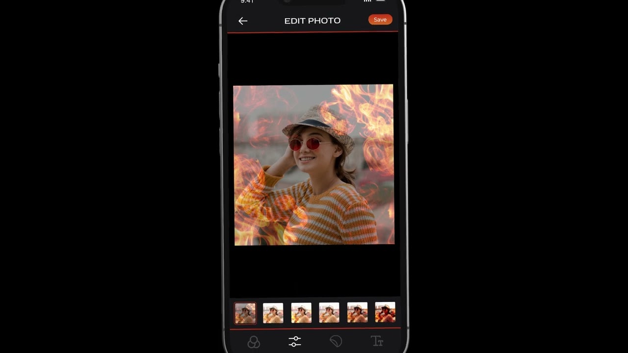 Fire Photo Effects & Editor || How to Make Fire Effect Video || Fire video