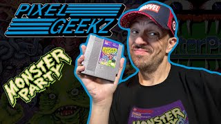 Pixel Geekz: モンスターパーティー (NES) 任天堂で最も奇妙なホラーゲーム？ | バンダイの隠れた名作 screenshot 4