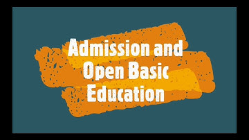 Voice of Parents: Admission to NIOS and Open Basic Education