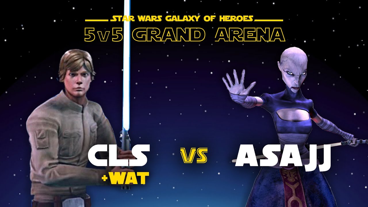 5v5 CLS + Wat vs Nightsisters | SWGOH GAC Counters