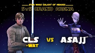 5v5 CLS + Wat vs Nightsisters | SWGOH GAC Counters
