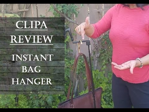 Clipa2 Bag Hanger, Matte Silver - Walmart.com