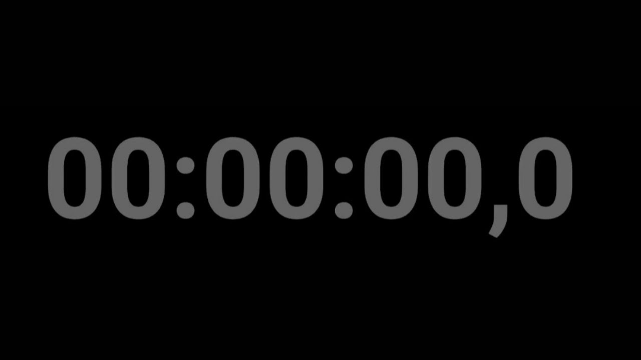 Five Hour Timer 5 Hour Countup Timer Up- 4K - YouTube
