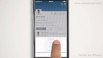 Twitter For iPhone - How To Create A Twitter List
