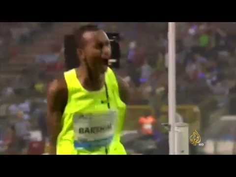 القطري برشم ثاني رقم بالوثب العالي في بروكسل