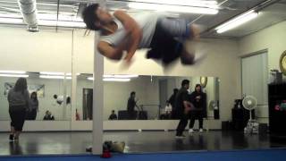 Terry's corkscrew, in slow motion
