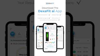 Download the DexaFit AI app and unlock personalized fitness, metabolism, and body composition i