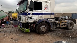 Man Truck Accident Cabin Reparing With Truck World 1 ||
