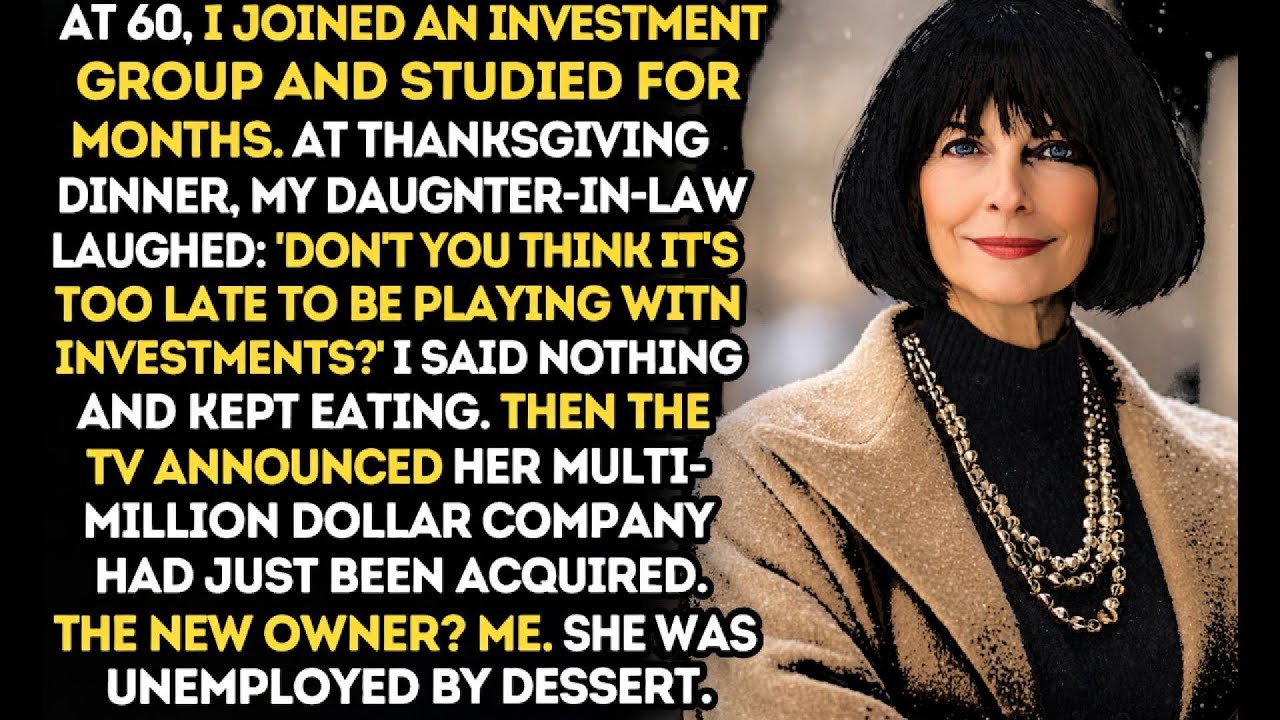 She Laughed at My Small Investment… Then Her Father Revealed the Truth