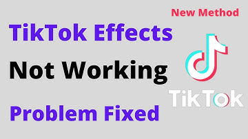 How to Fix TikTok Effects Not Working || TikTok Effects Not Showing 2022