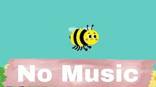 The Bees Go Buzzing | Bumble Nums | No Music | Vocal | بدون موسيقي