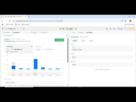 2643. Row With Maximum Ones | Java | Leetcode | Matrix | Fundamentals