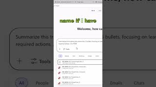 CoPilot365 Tip 2 Summarizing Documents Profile