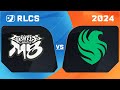 Gentlemates vs falcons  round 3  rlcs major 1  rlcs 2024