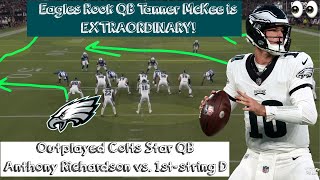 Philadelphia Eagles Study: QB Tanner McKee OUTPLAYED Anthony Richardson! | Supremely Polished!
