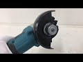 makita 100mmディスクグラインダGA412D 動作確認 7-43