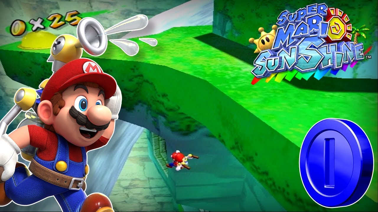 Super Mario Sunshine Noki Bay Blue Coins Youtube