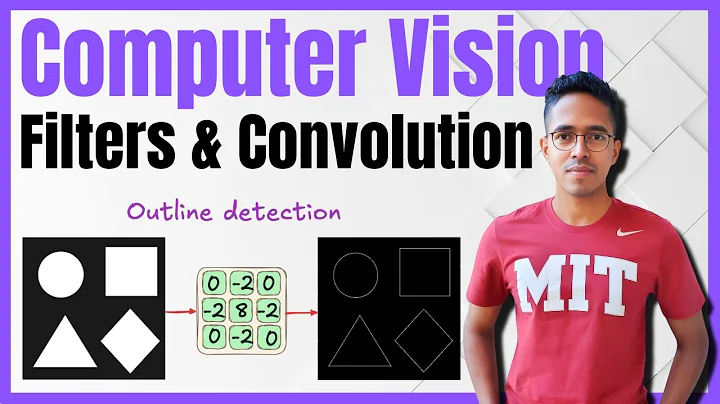 Introduction to filters and convolution | Computer vision from scratch series [Lecture 2]