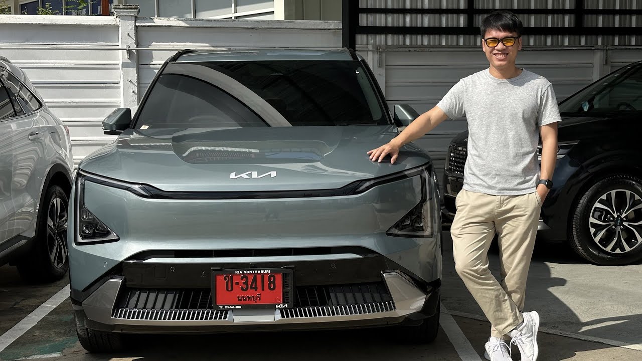 พาชมรถยนต์ไฟฟ้า KIA EV5 SUV อเนกประสงค์วิ่งไกล 665 กม./ชาร์จ พร้อมรถยนต์เกียรุ่นอื่นๆ