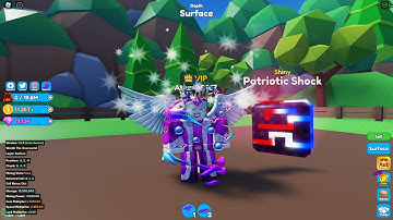 CRAFTING A SHINY Patriotic Shock in MINING SIMULATOR 2 | Roblox MS2