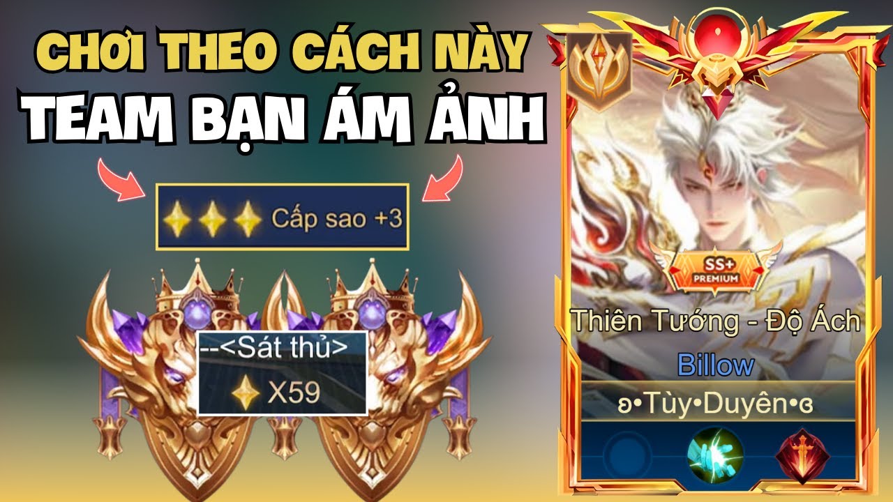 1 Trận +3 Sao | Chơi Theo Cách Này Billow Khiến Cả Team Bạn Ám Ảnh - Liên Quân