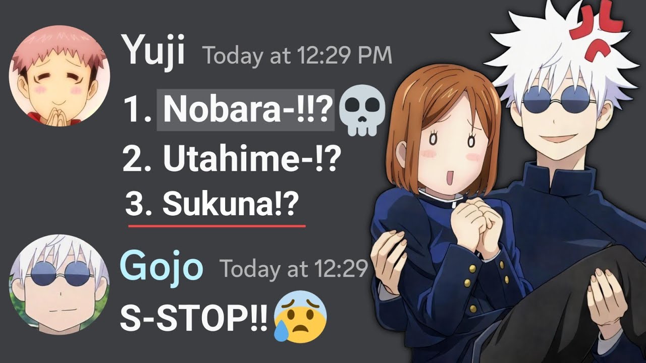 If Yuji Exposed Gojo's Ex-Girlfriends List...