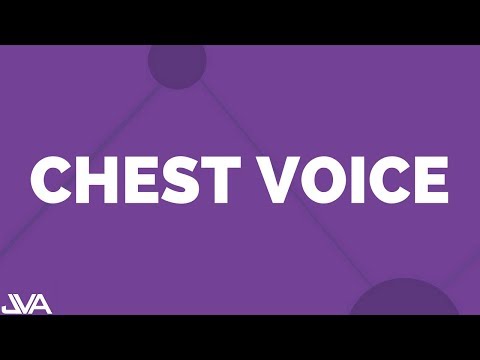 CHEST VOICE VOCAL EXERCISE #8 (on "AH")