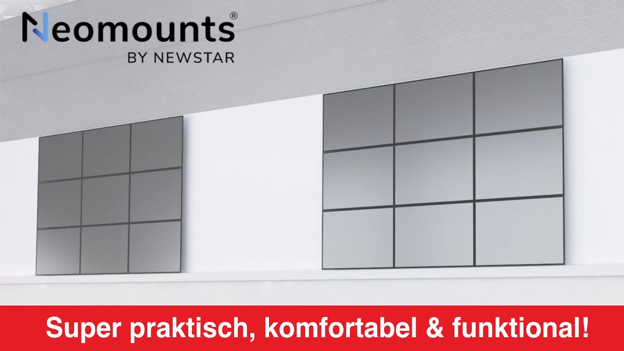 Neomounts by Newstar TV-Wandhalterung LED-VW2500BLACK