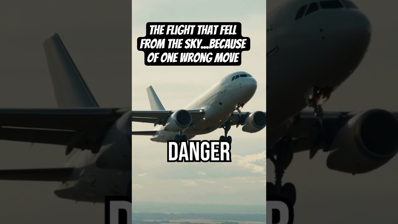 The Flight That Fell From the Sky… Because of One Wrong Move